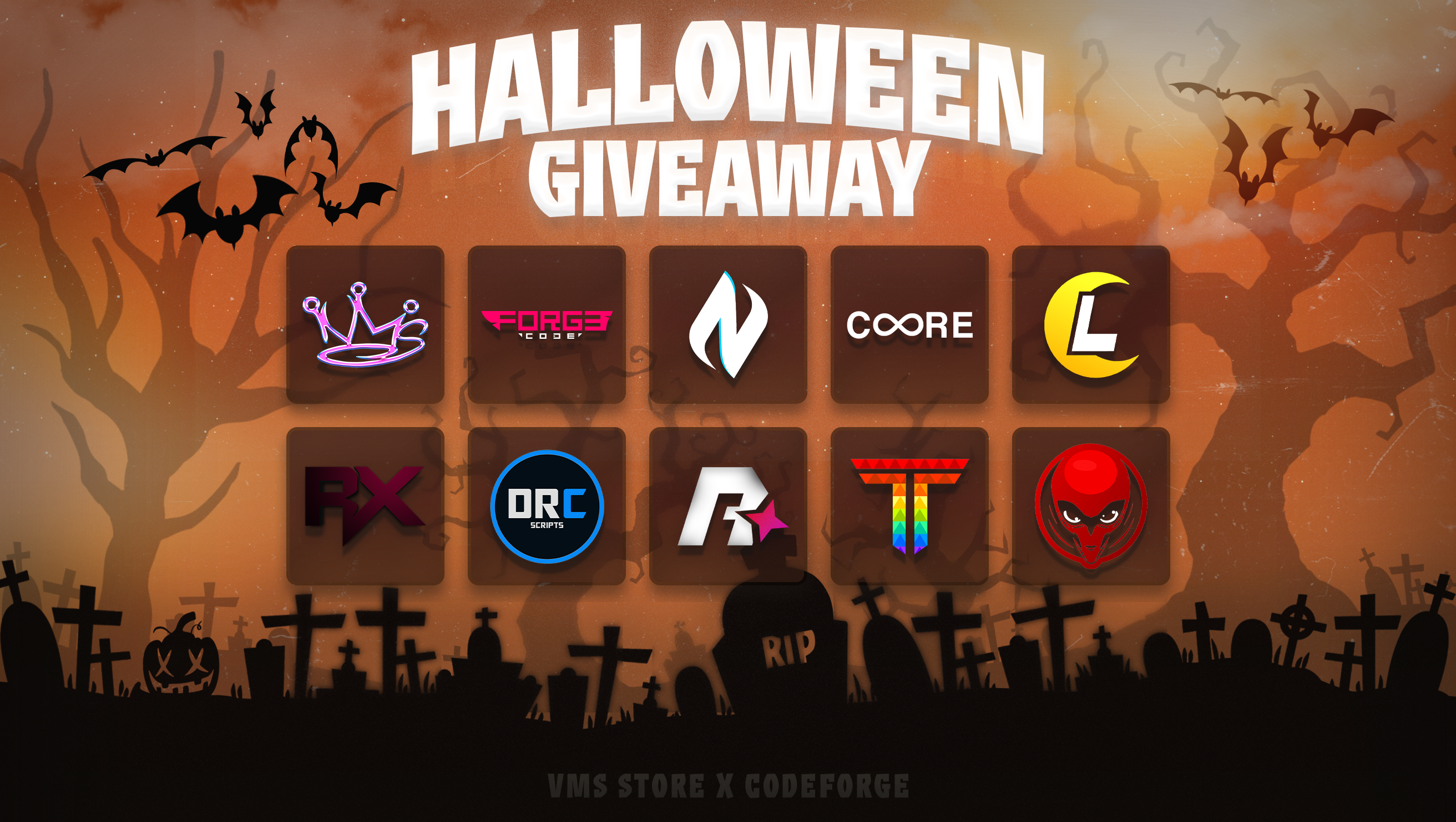 🎃 Spooktacular Giveaway | 60 winners 🎃