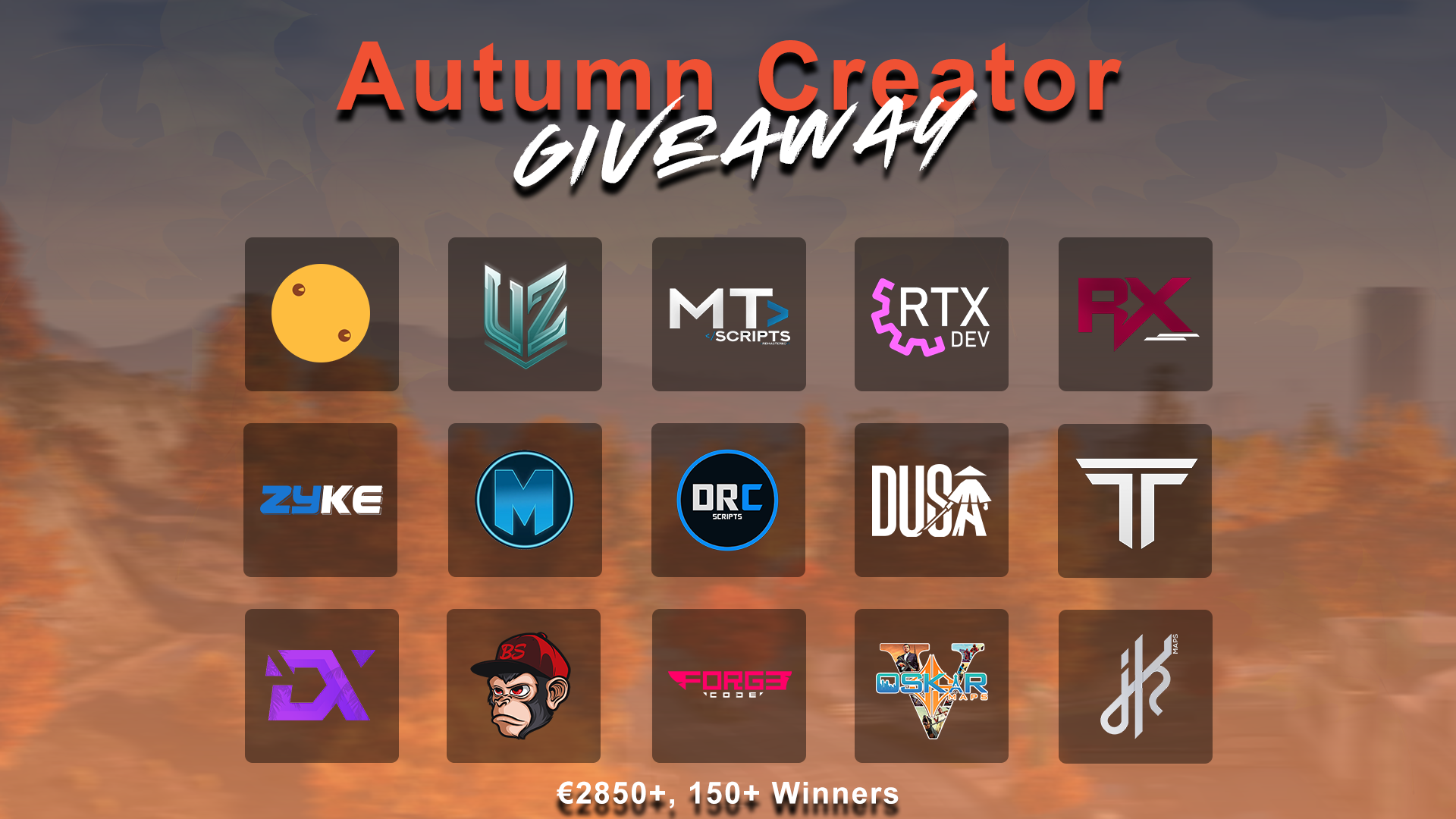 🍂 Autumn Creator Giveaway