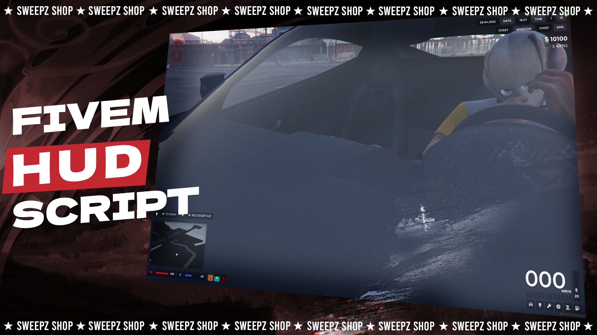 Sweepz F (Floppa) Hud