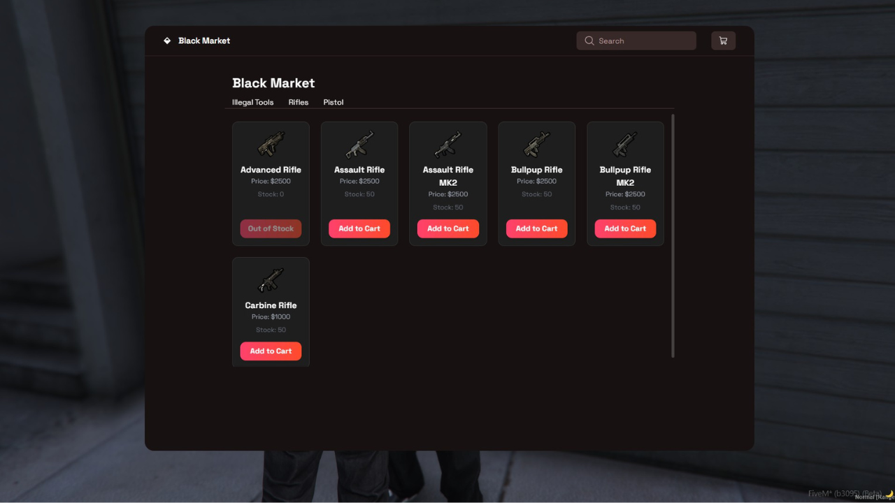 Black Market Script